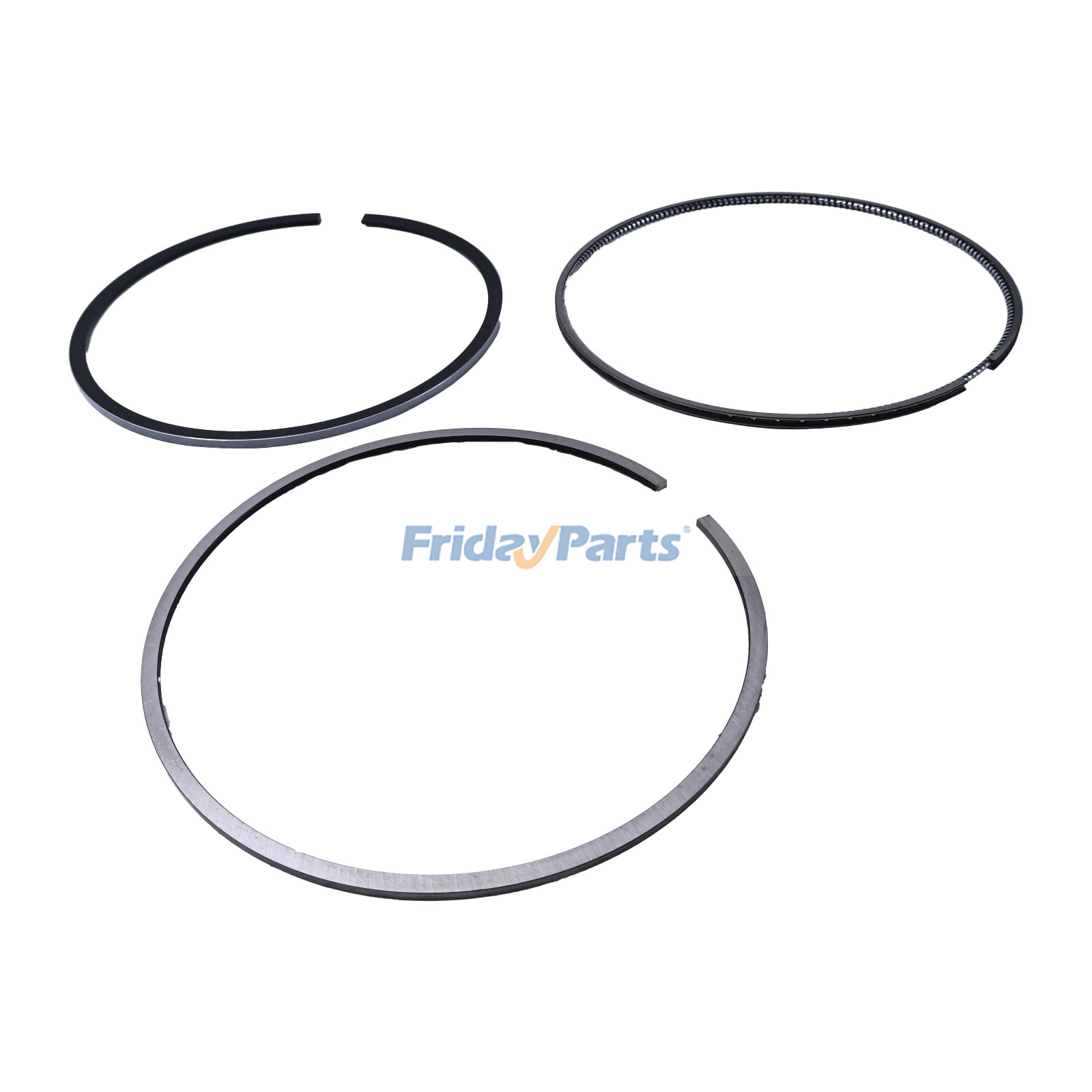Jogo de Anéis de Pistão 37517-00020 para Motor Mitsubishi S16R S16R2 S6R2-MTK3L FridayParts
