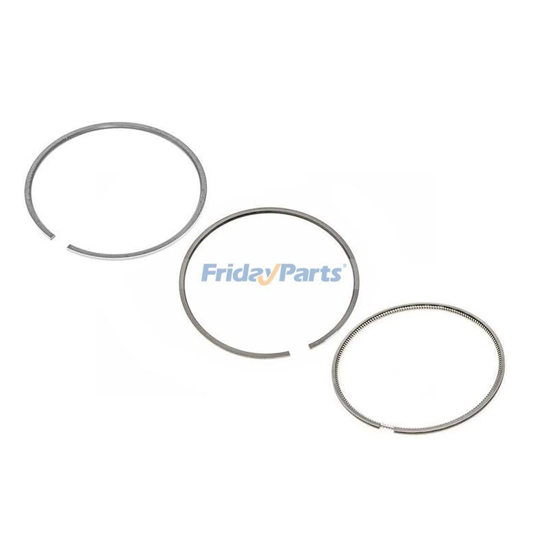 1 Cylinder Piston Ring Set for Doosan Daewoo Engine D24 Bobcat T450 T590 T62 T630 T650 S450 S550 S570 E32 E50 E88 E85