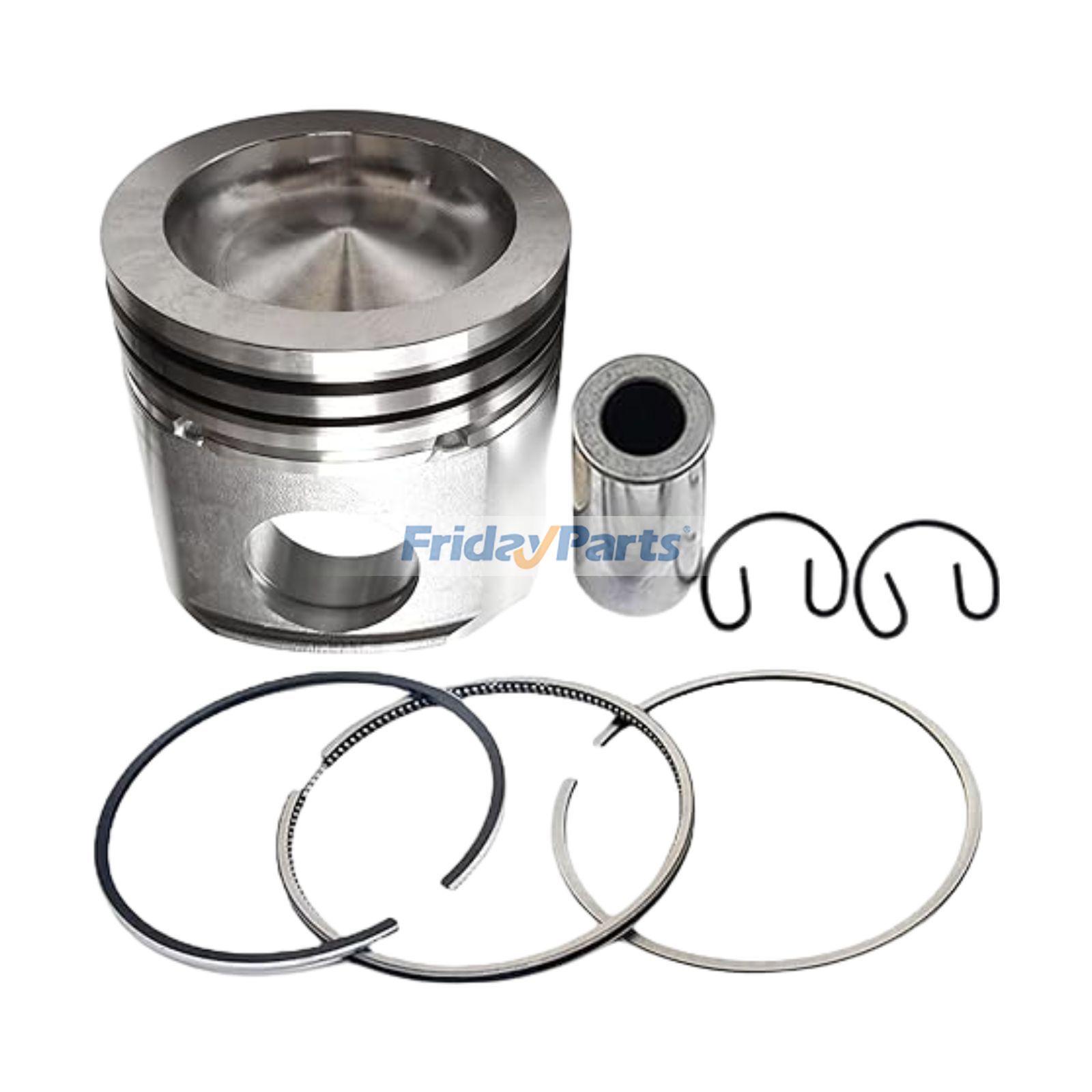 Jeu de segments de piston RE521616 RE524453 pour moteur John Deere 4045 6068 6090 excavatrice 210G 210GLC 210P 2144G 2154G 2154GLC 240DLC 2454D