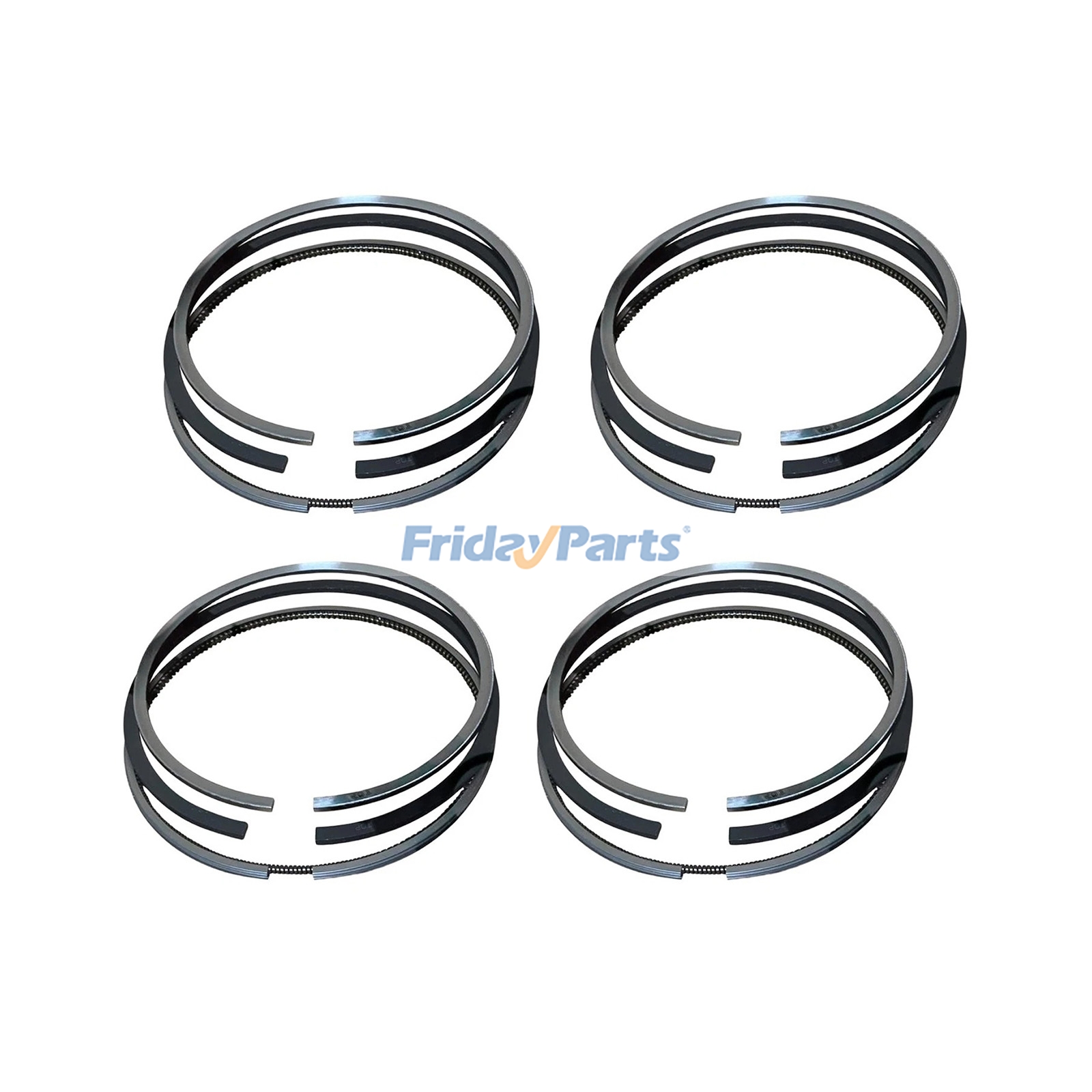 Piston Ring Set YM129904-22950 for Komatsu Engine 4D92E