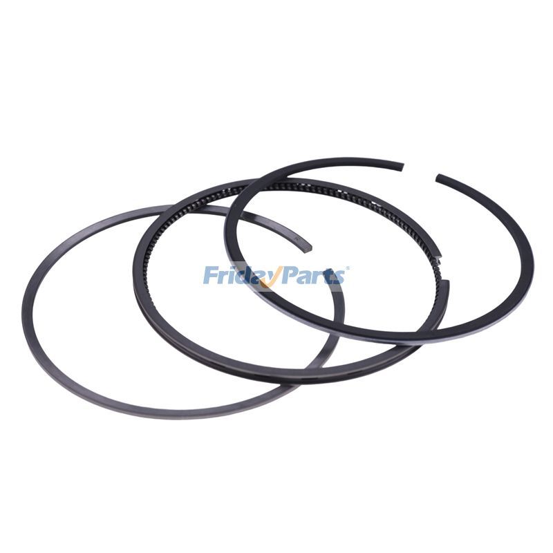 エンジン,エクスカベーター,草刈り機,車両 ピストンリング 3個 KX41-3 BX25