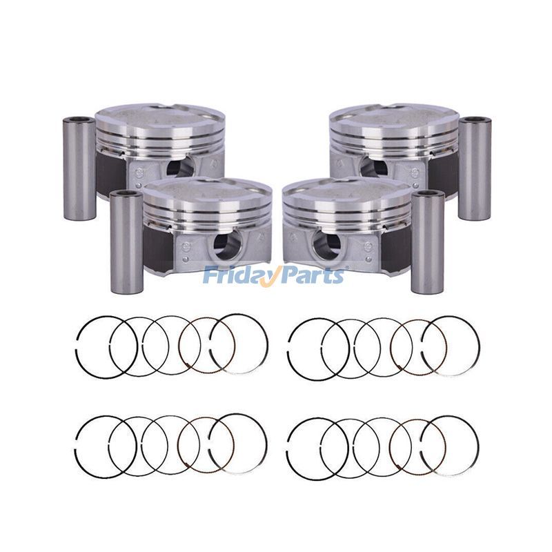 Piston & Rings Kit for Hyundai Veloster Accent Kia Rio 1.6L 2012-2017