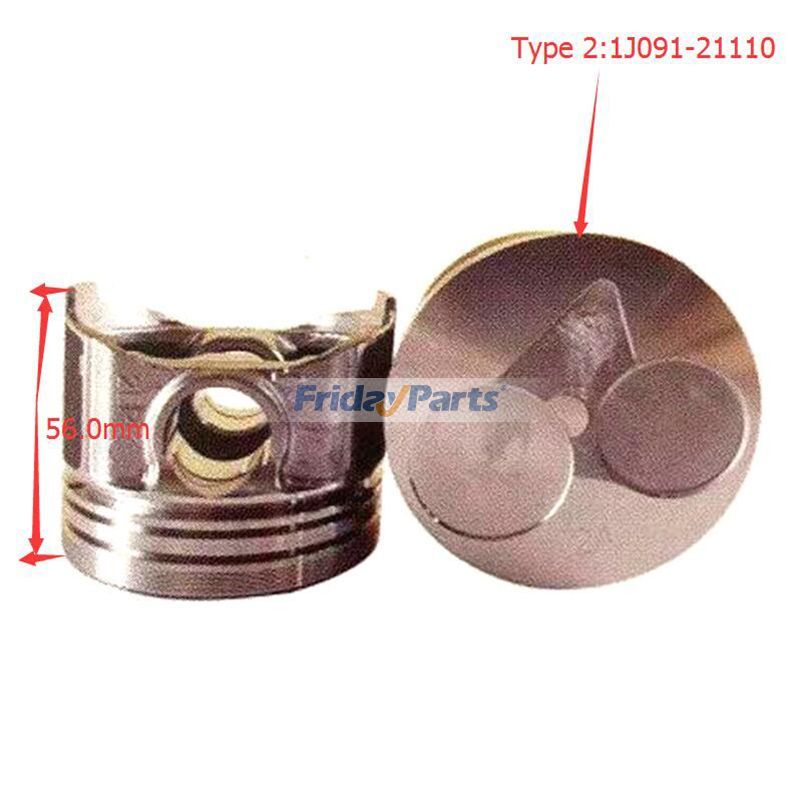 Kit piston STD avec segment pour moteur Kubota Z602pourPour KUBOTA