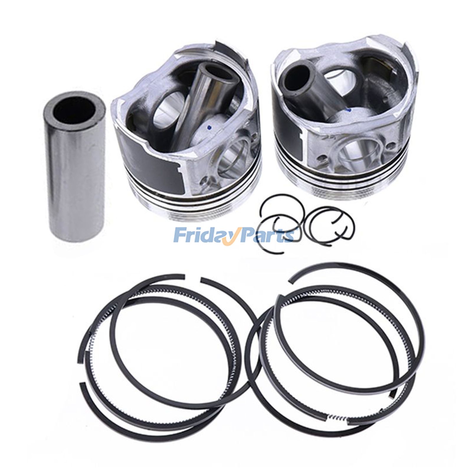 Kit de pistons YM119515-22080 pour moteur Komatsu 2D70E-5S-BA