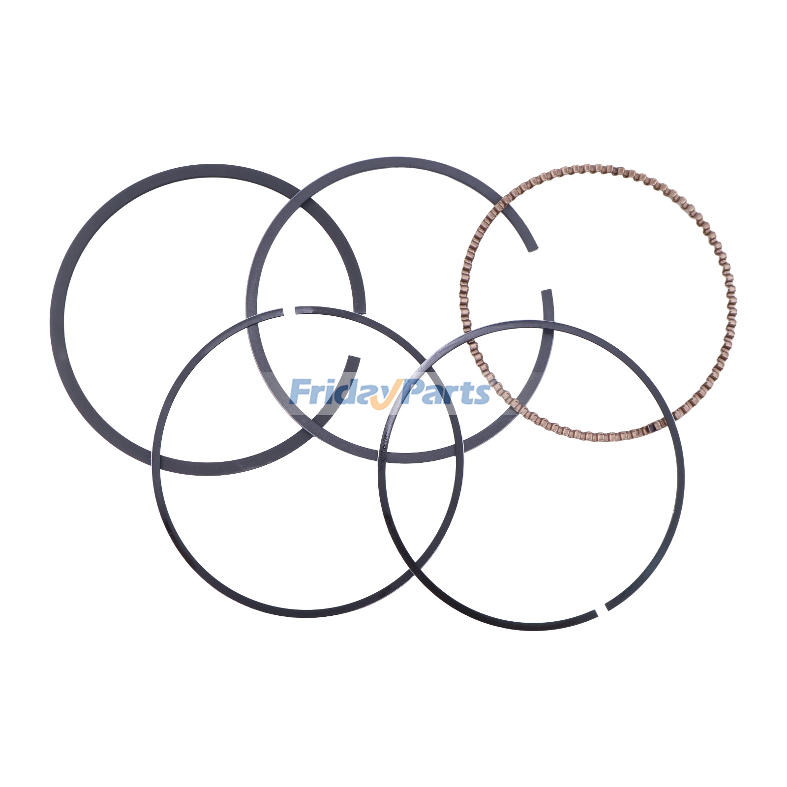 Piston Ring 13008-6025 for Kawasaki Engine FD661D KAF620 UTV Mule 2500 3010 4000 4010