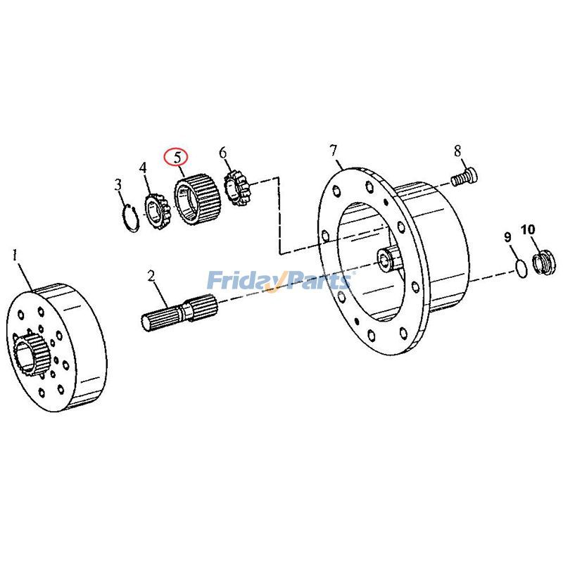 FridayParts Planet Gear