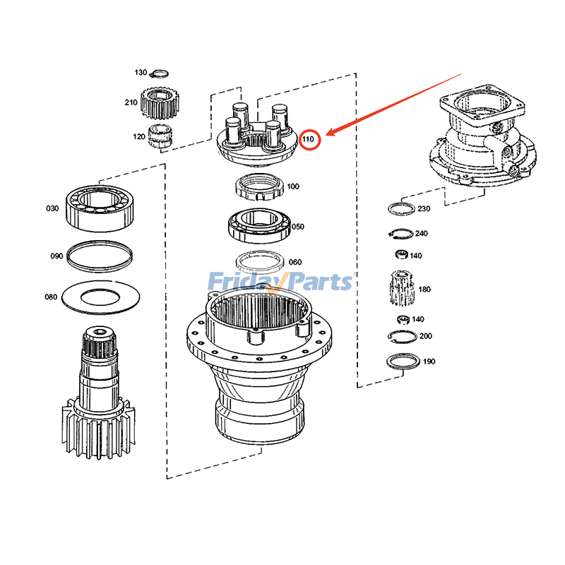 Planetary Carrier for Engine,Excavator