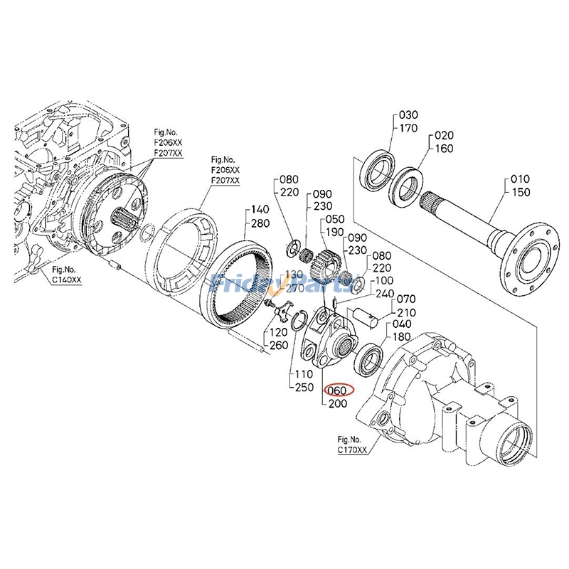 Planetary Gear for Tractor