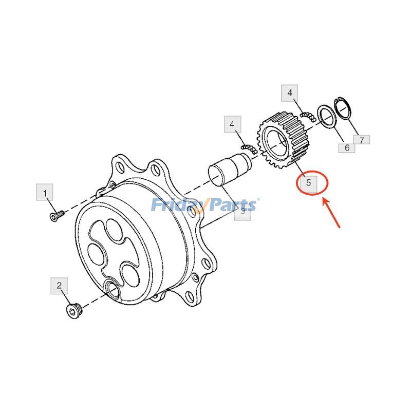 エンジン,トラクター 遊星歯車