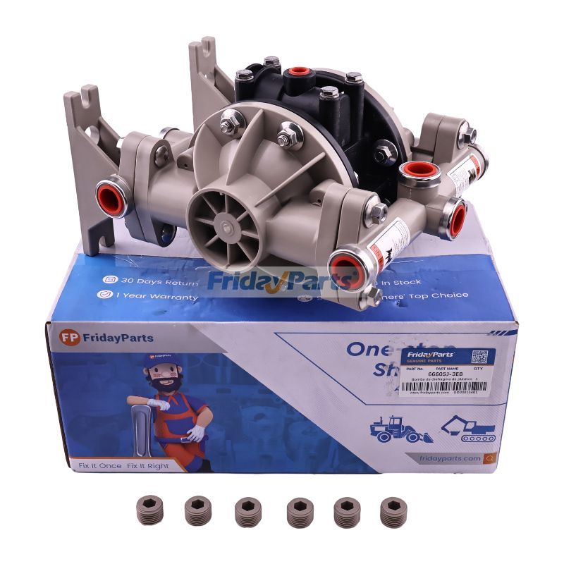 Ingersoll Rand ARO用プラスチックダイヤフラムポンプ66605J-3EB