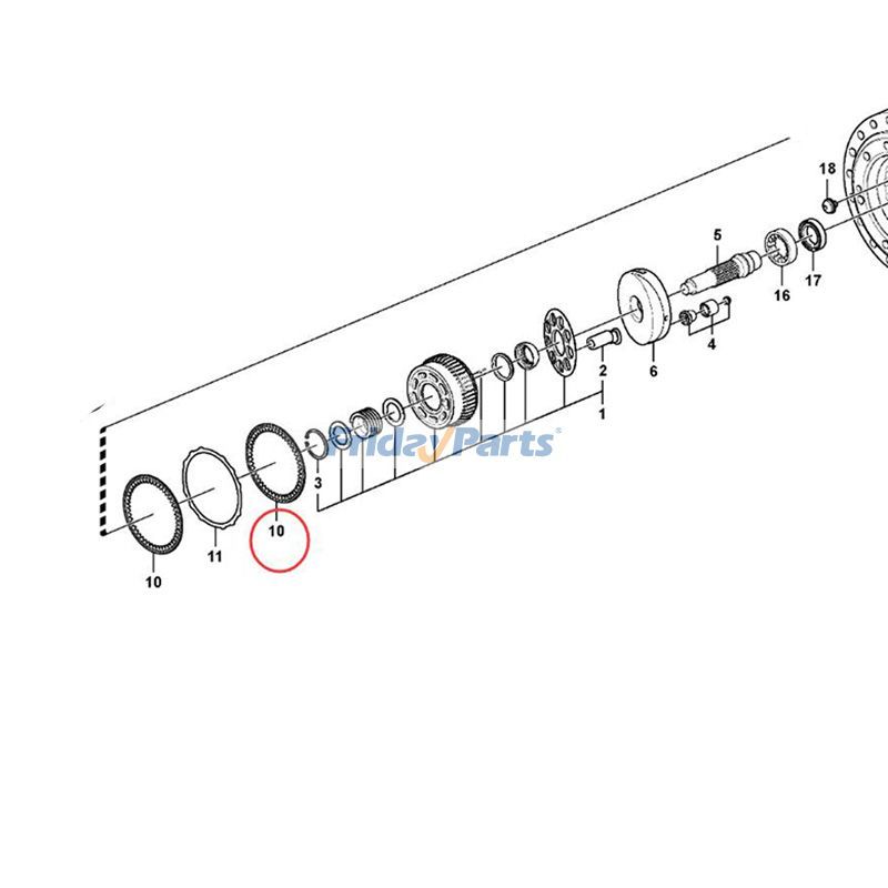 Plate for Excavator,Loader