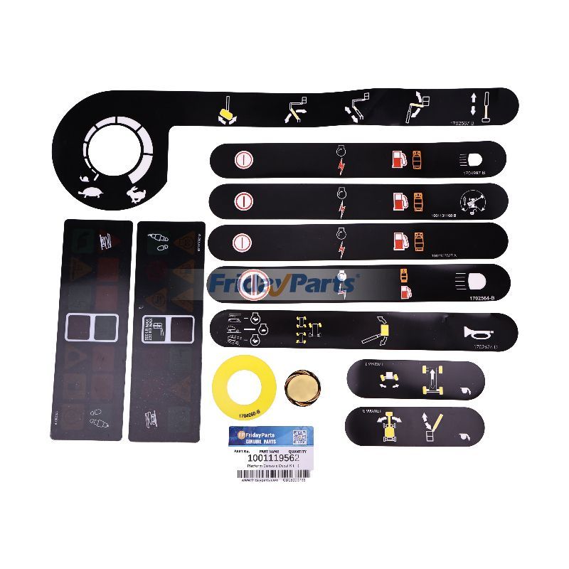 Platform Console Decal Kit 1001119562 for JLG Telescopic Boom Lift 600S 600SJ 660SJ