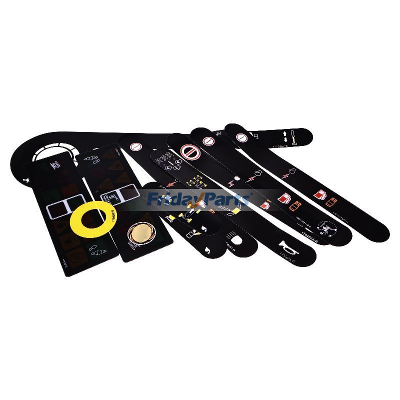 Platform Console Decal Kit Telescopic Boom Lift for Aerial Work Platforms