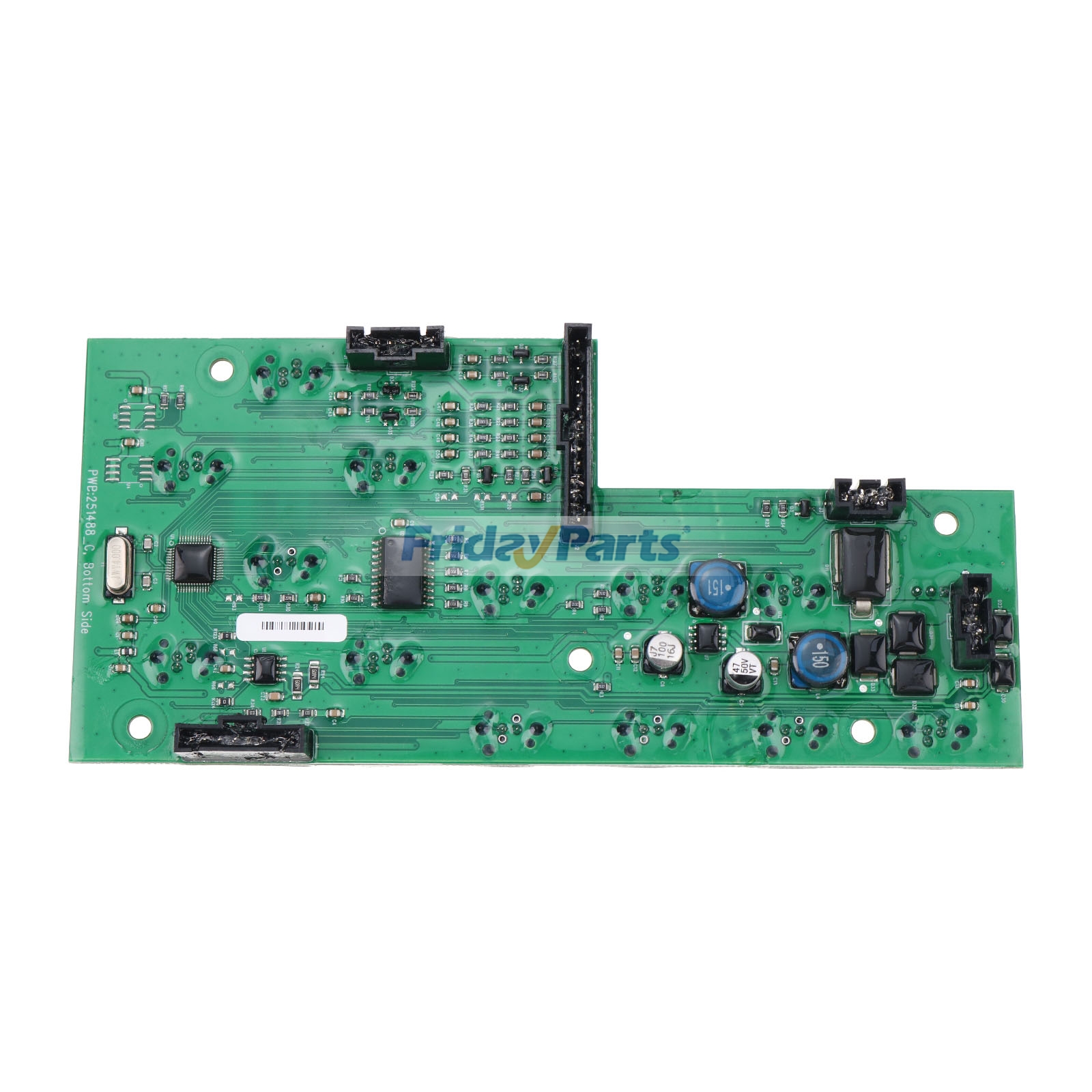 Tableau de contrôle de la plateforme de FridayParts