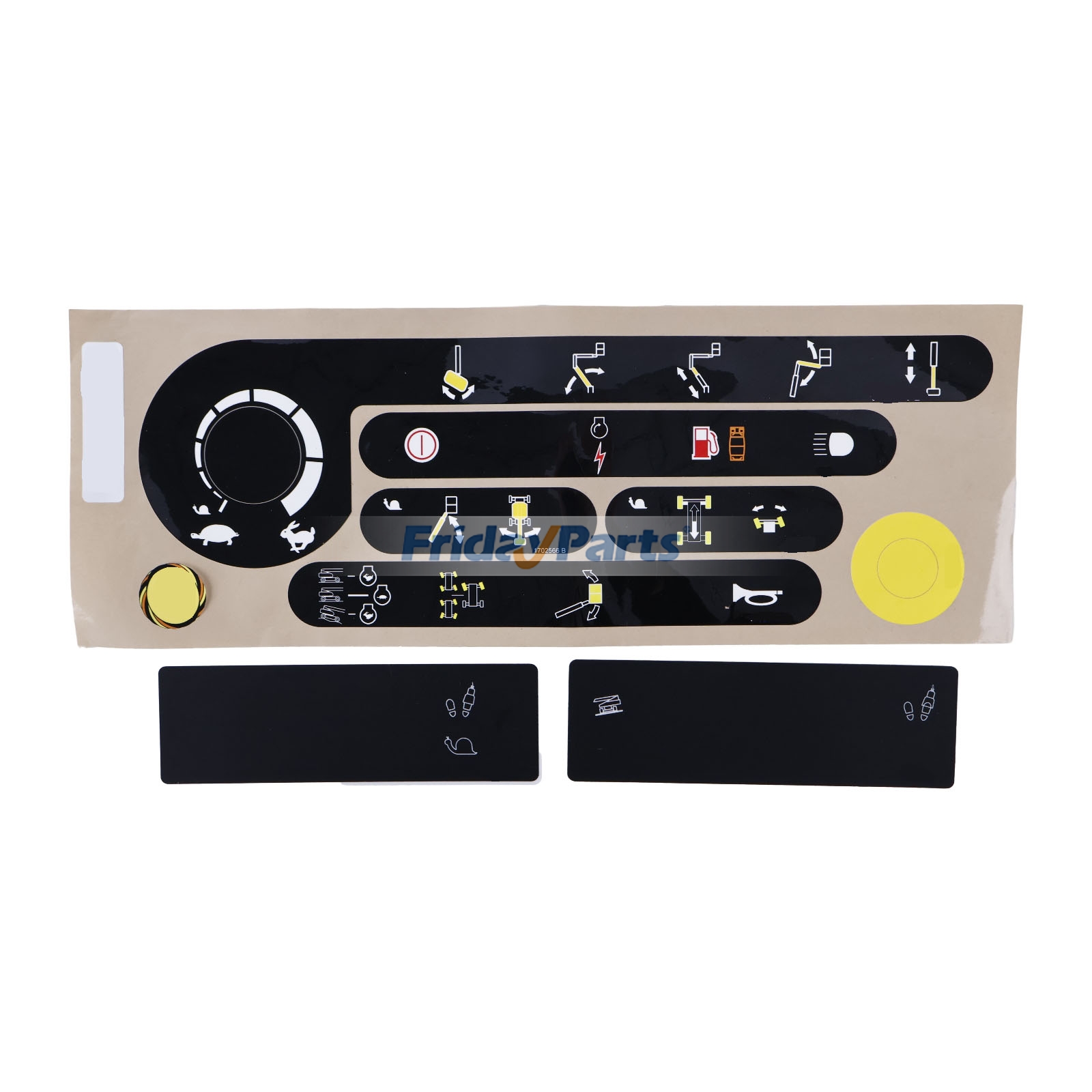 Aufklebersatz für Plattform-Steuerkasten, Auslegerbühnefür Hubarbeitsbühnen