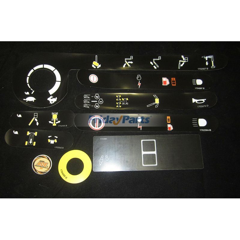 Platform Control Box Decal Kit 2910872 for JLG