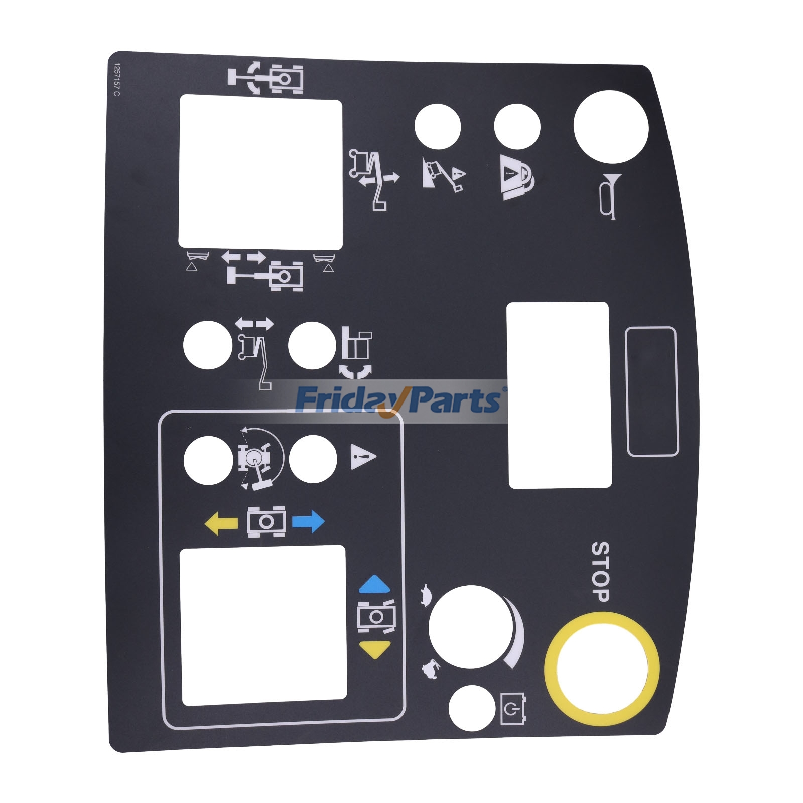 Aerial Work Platforms Platform Control Panel Decal