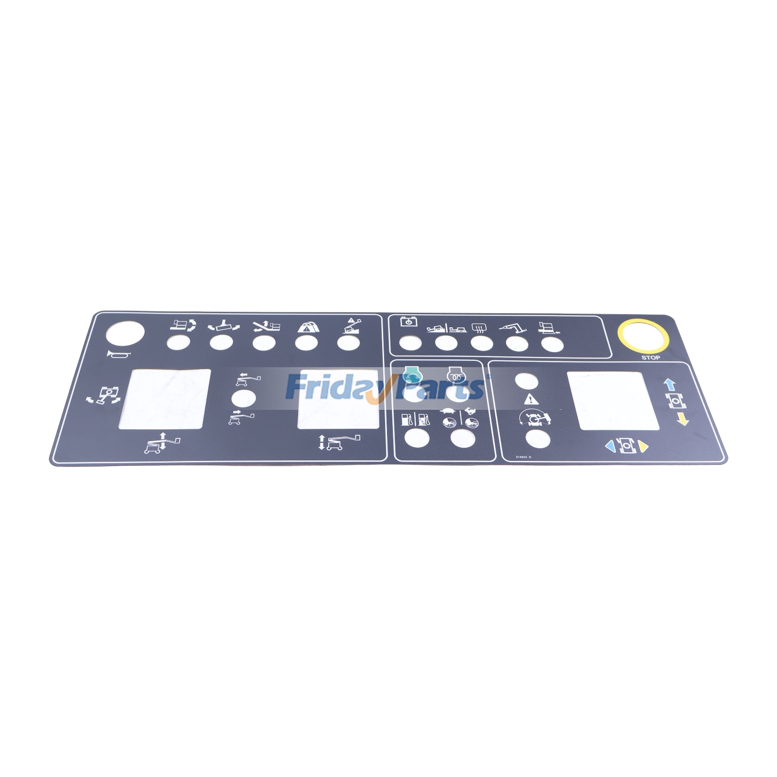 Platform Control Panel Decal 214933GT for Genie Boom Lift Z-45/25 Z-51/30J Z-62/40