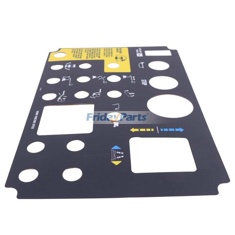 高所作業車 プラットフォームコントロールパネルデカール4ブームリフト