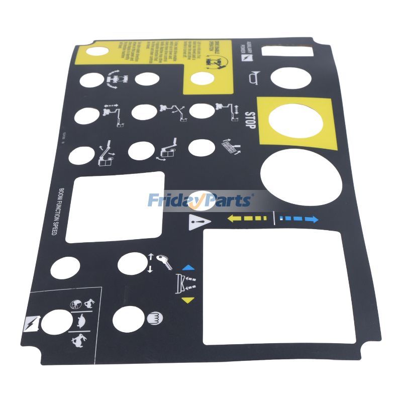 Autocollant du panneau de commande de la plate-forme Pour Genie