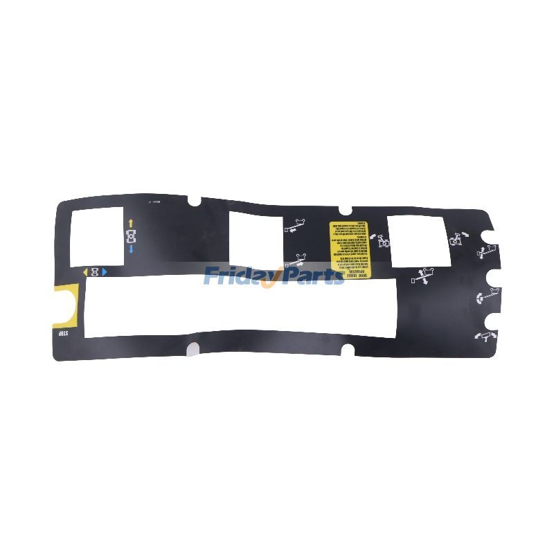 高所作業車 プラットフォームコントロールパネルデカールブームリフト