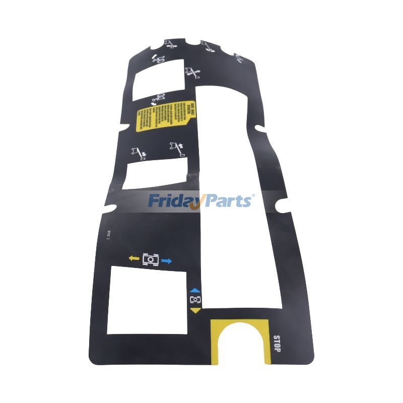 FridayPartsのプラットフォームコントロールパネルデカールブームリフト