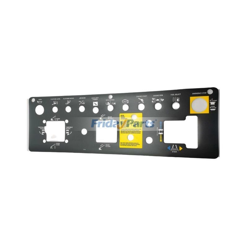 Platform Control Panel Decal 72443GT for Genie Articulated Boom Lift Z ...