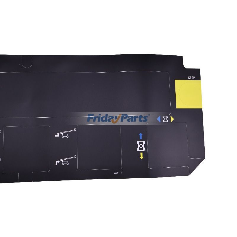 FridayPartsのプラットフォームコントロールパネルデカール