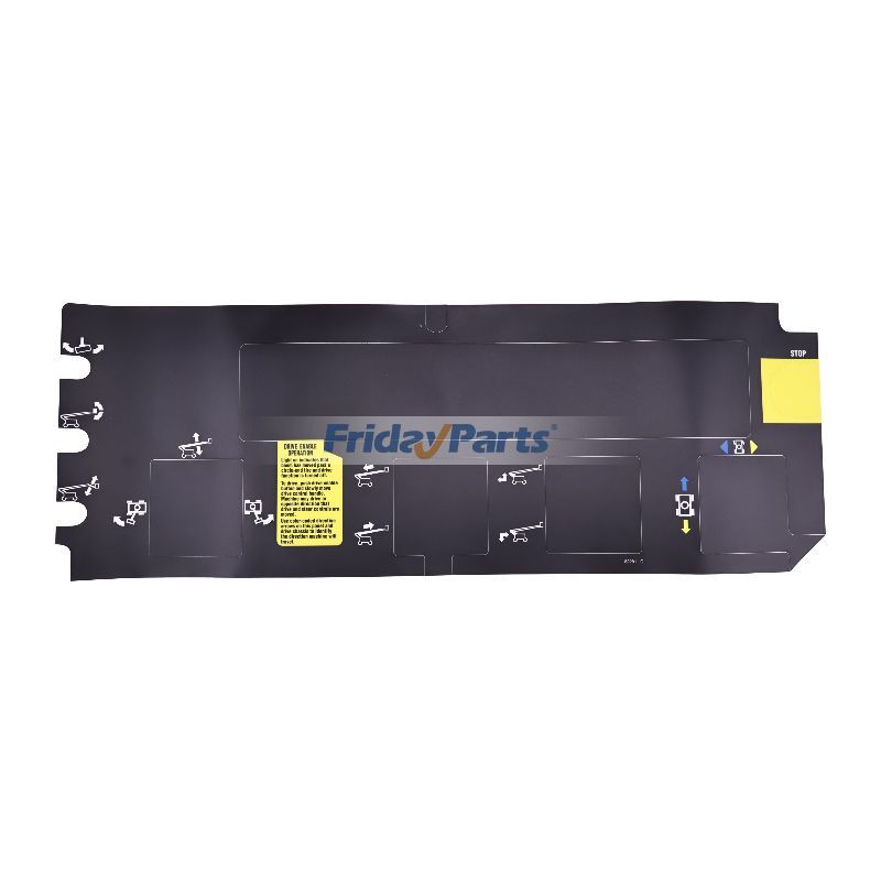 Platform Control Panel Decal 82281GT for Genie Articulated Boom
