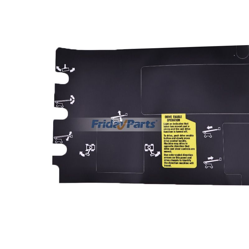 Genie用プラットフォームコントロールパネルデカール