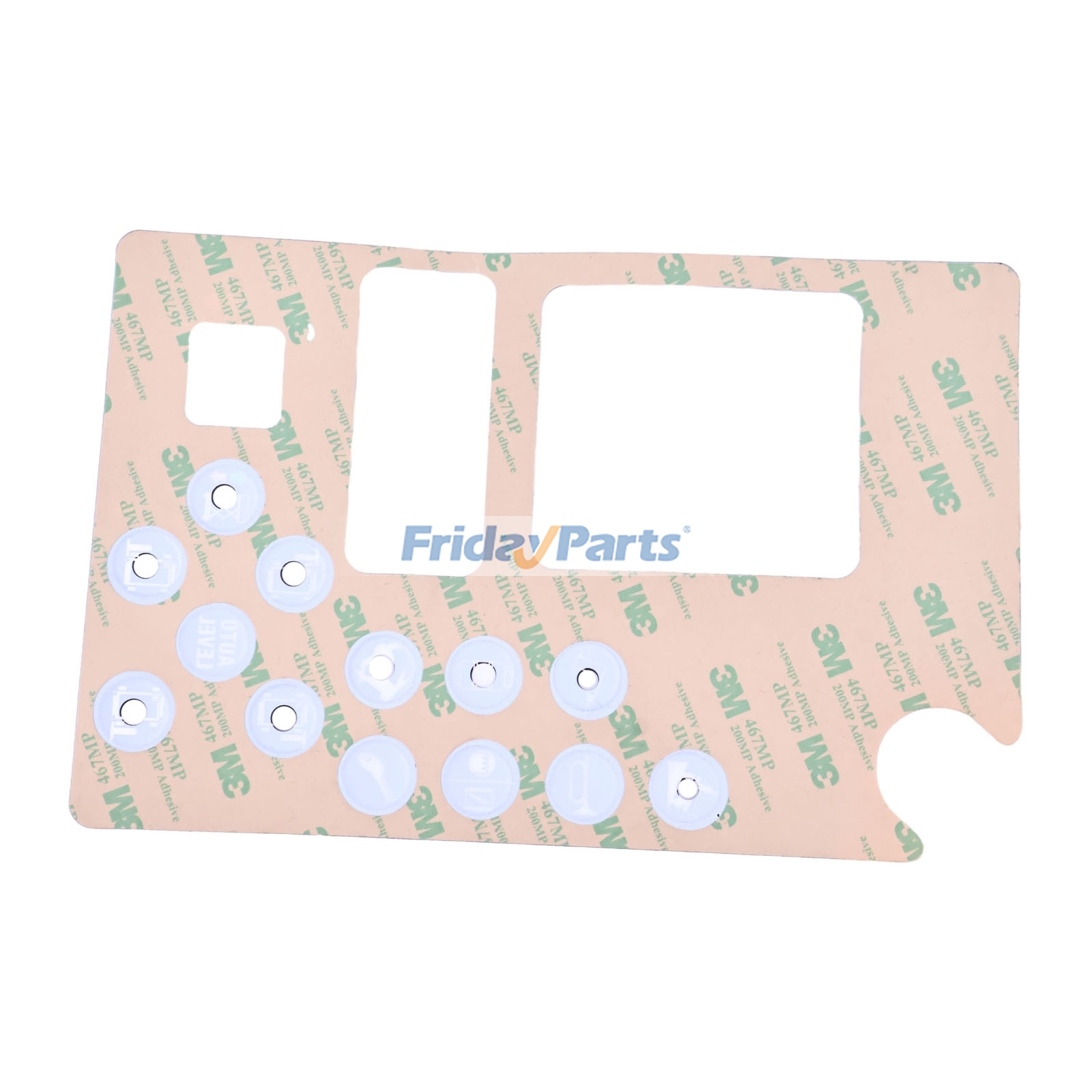 Painel de controle de plataforma decalque 82417GT 82417 para Genie GS-2668 RT GS-3384 GS-3390 GS-4390 GS-5390 FridayParts