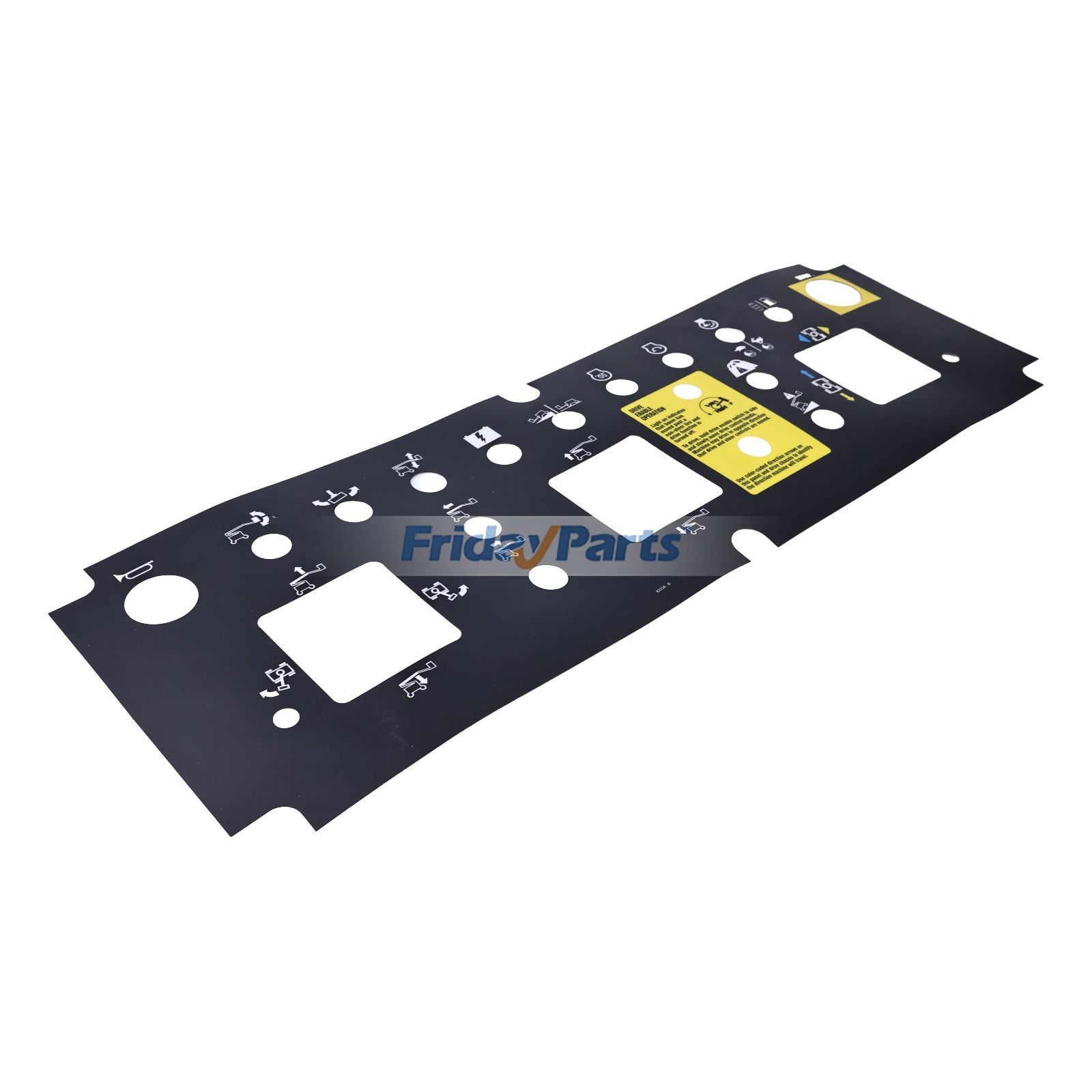 Platform Control Panel Decal for Aerial Work Platforms