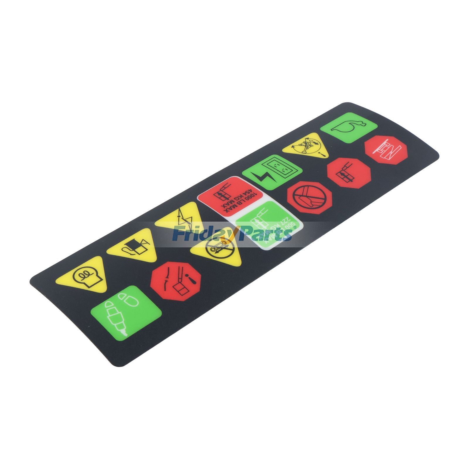 Platform Display Decal for Aerial Work Platforms