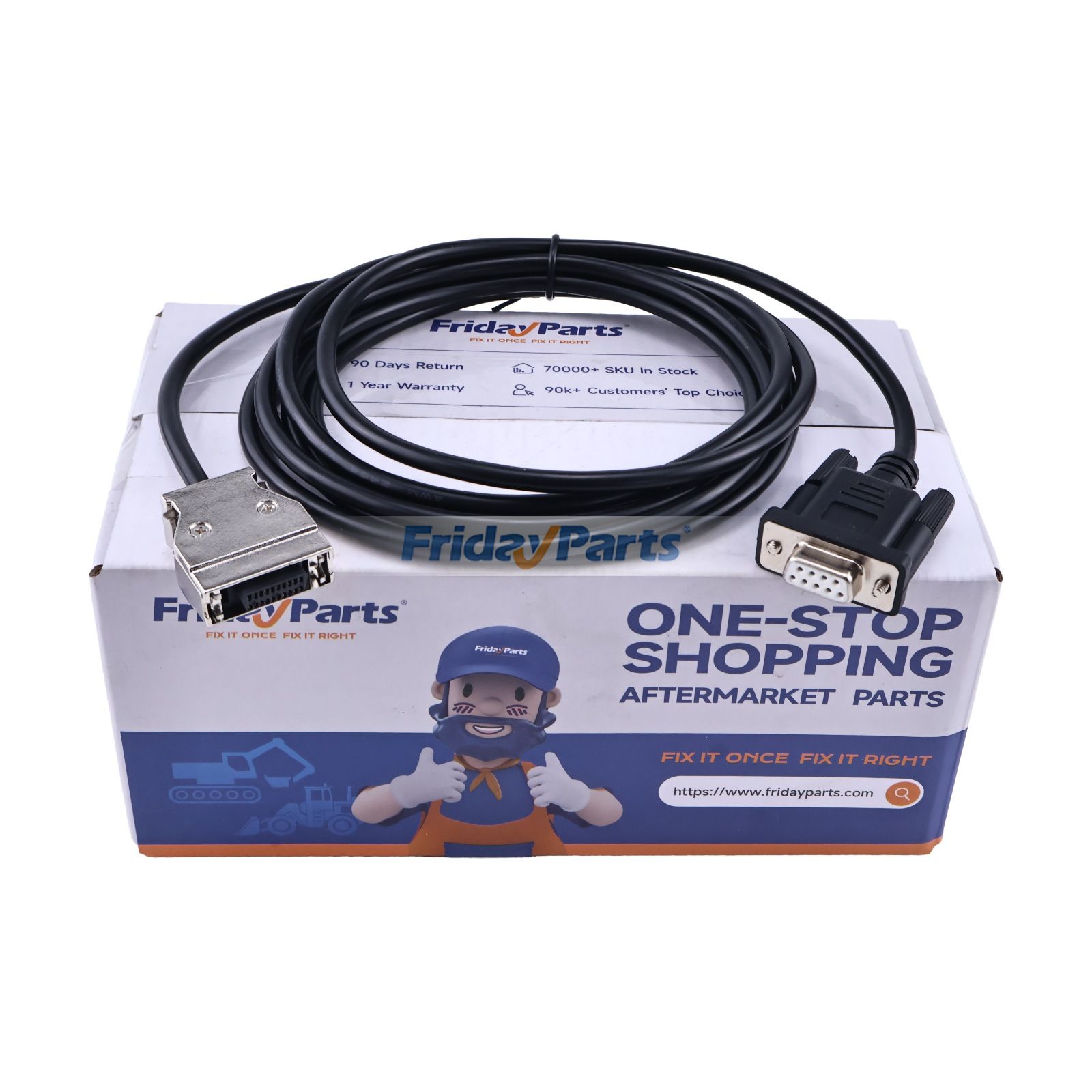 Cable PLC CQM1-CIF02 para controlador lógico programable Omron