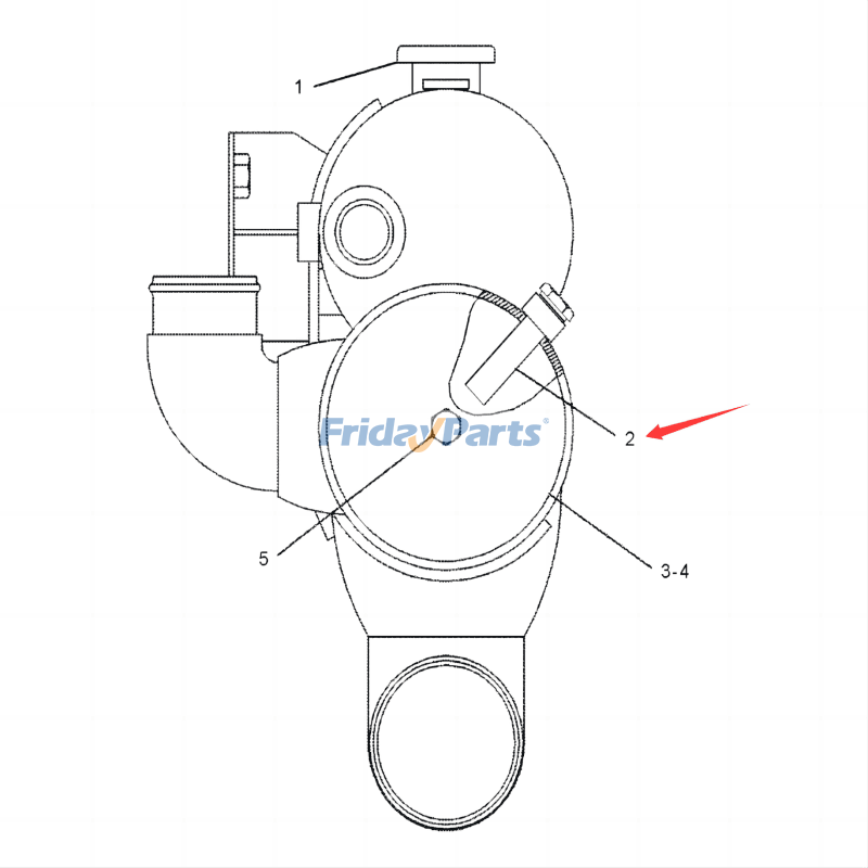 Plug-Zincerpillar CAT for Engine