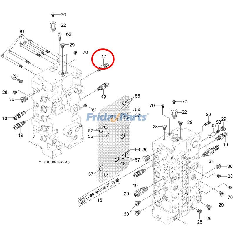 FridayParts Port Relief Valve