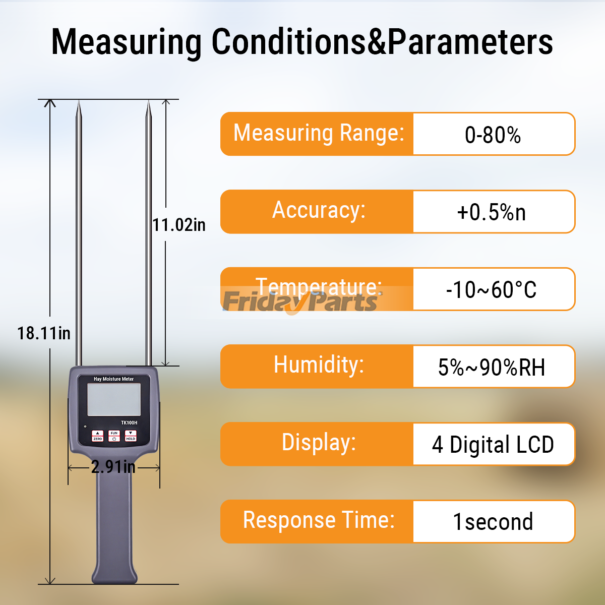 その他 干し草水分計