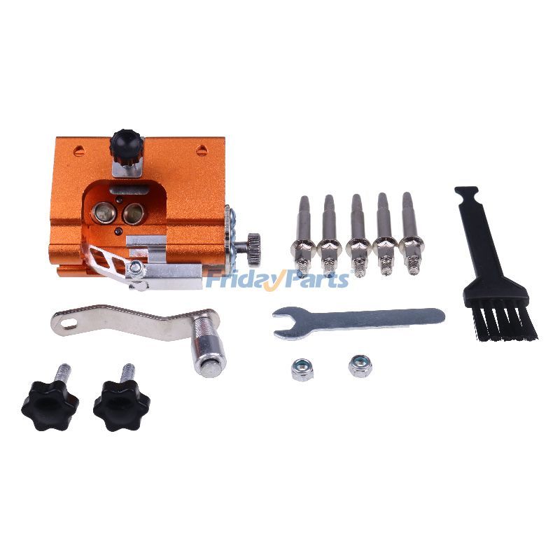 Ensemble de gabarit d'affûtage électrique manuel portable amélioré avec tête de brosse à gants et tête de meulage pour toutes les chaînes de scie électriques pour Autres Pour AUTRE MARQUE