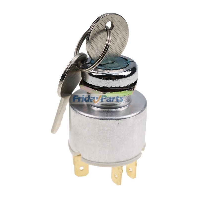 buy 3 Position 5 Terminal Wire Ignition Starter Switch With 2 Keys ...