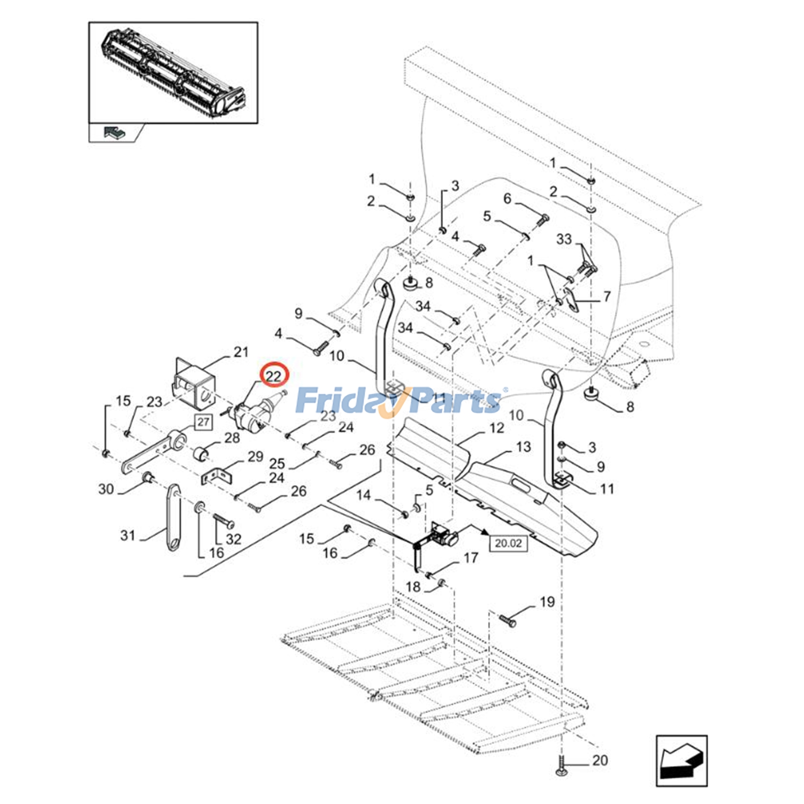 その他の農業機械 ポテンショメータ