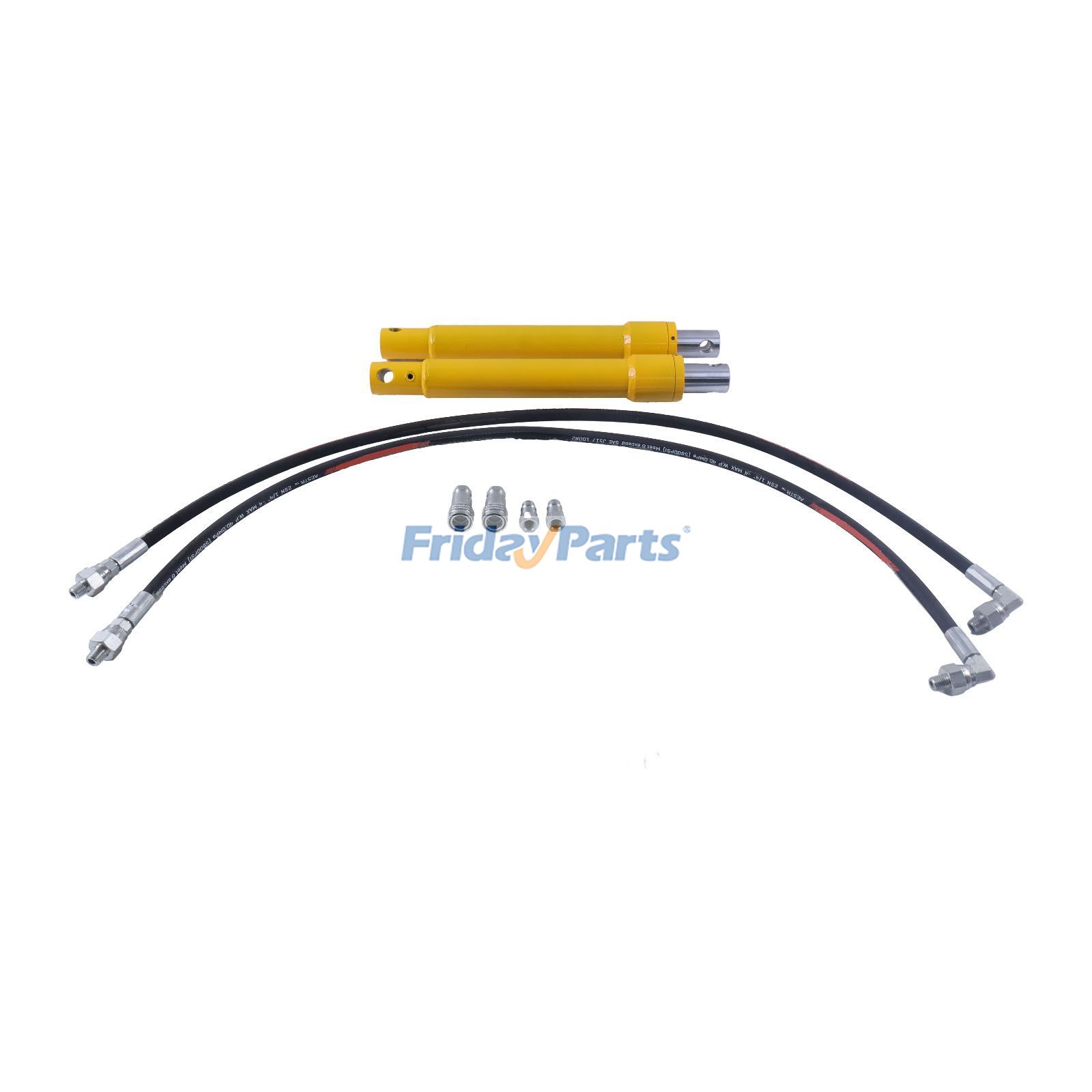 Kit de tuyau et de coupleur pour vérin de pêche à la lignepour Équipement de Neige