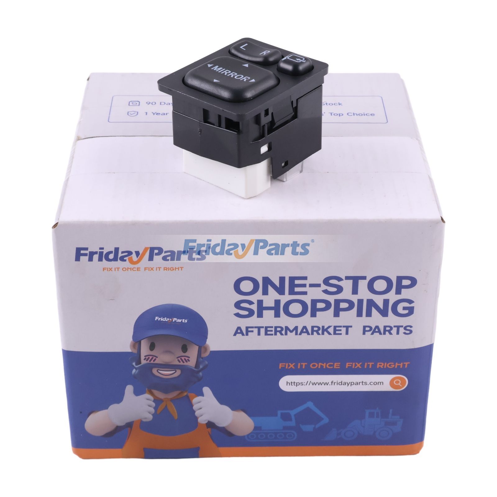 Interrupteur de commande de rétroviseur rabattable électriquement 84872-52040 pour Lexus IS250 IS350 2.5L 2006-2009 Toyota Sequoia 4.6L 4.7L 5.7L 2008-2022