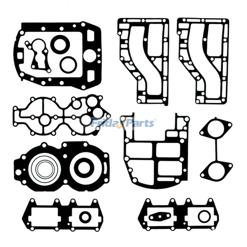 Kit de juntas Power 6R6-W0001-00 para motor fueraborda Yamaha de 40 CV y ​​2 cilindros.