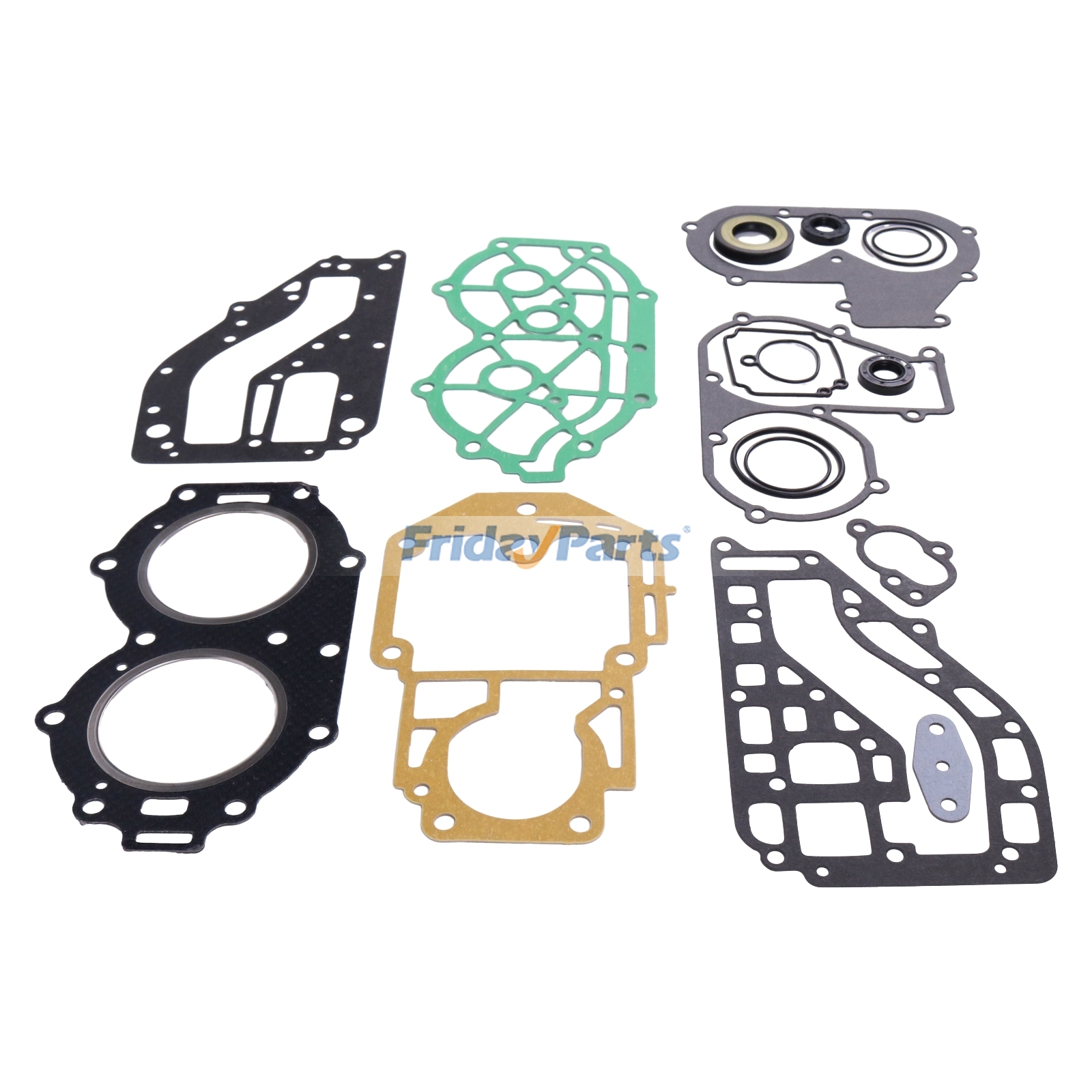 Kit de juntas de culata Power Head Gasket 61T-W0001-02-1 para motor fueraborda Yamaha de 30 CV