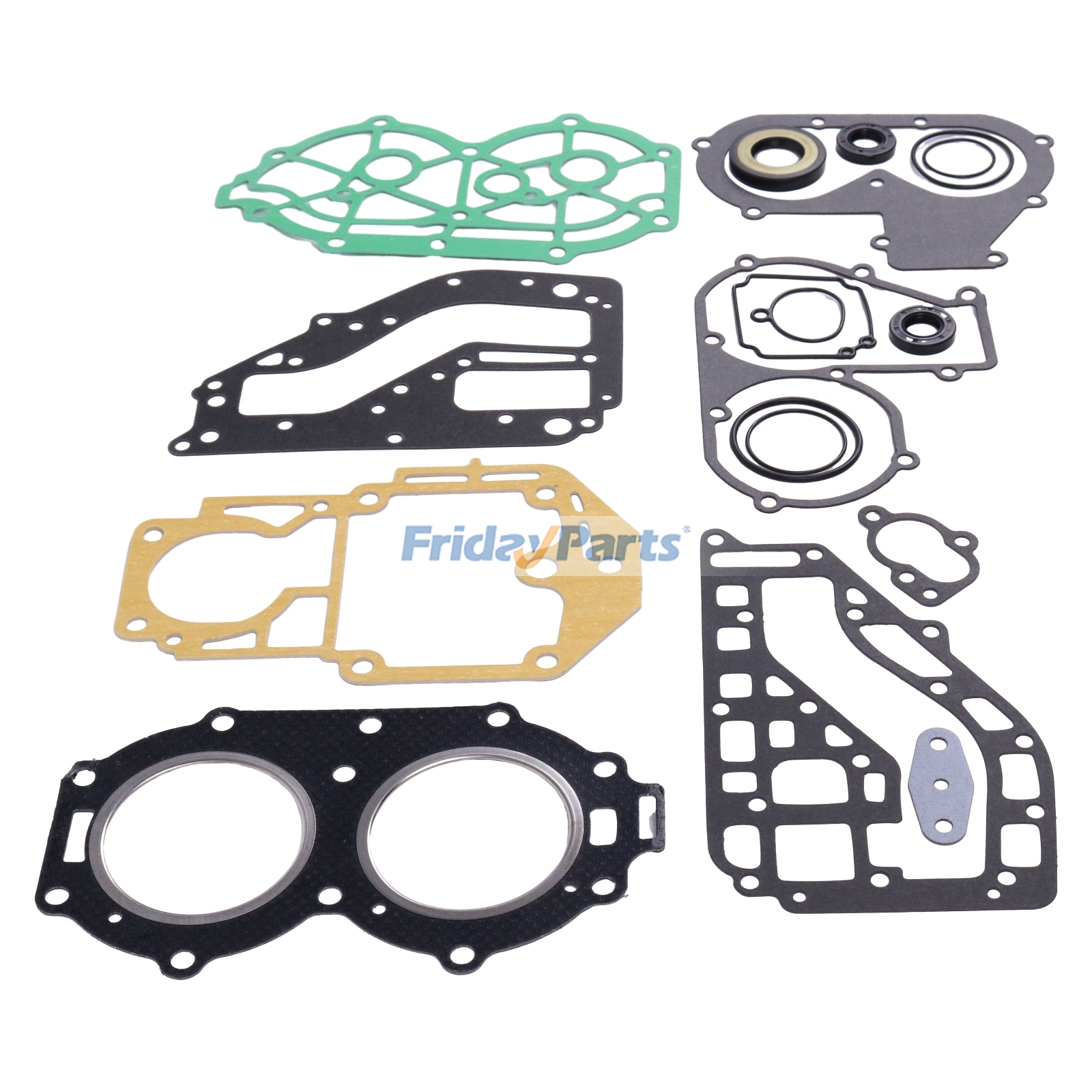 Kit de juntas de culata Power Head Gasket 61T-W0001-02-1 para motor fueraborda Yamaha de 30 CV