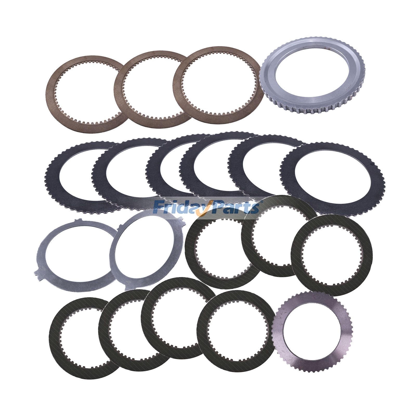 Power Shuttle Kupplungsscheibensatz D103219 A574001 für CASE 350B 480C 480F 580C 580E 580F 580K 580SD 580SE 584C 584D 584E 585C 585D 586E