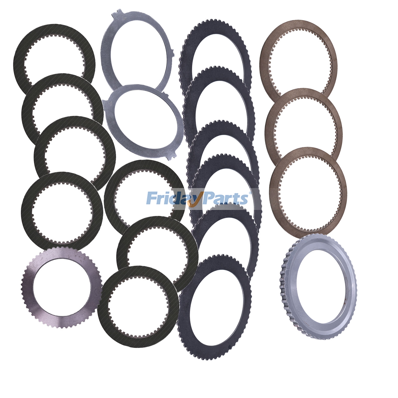 Power Shuttle Kupplungsscheibensatz D103219 A574001 für CASE 350B 480C 480F 580C 580E 580F 580K 580SD 580SE 584C 584D 584E 585C 585D 586Efür Für CASE