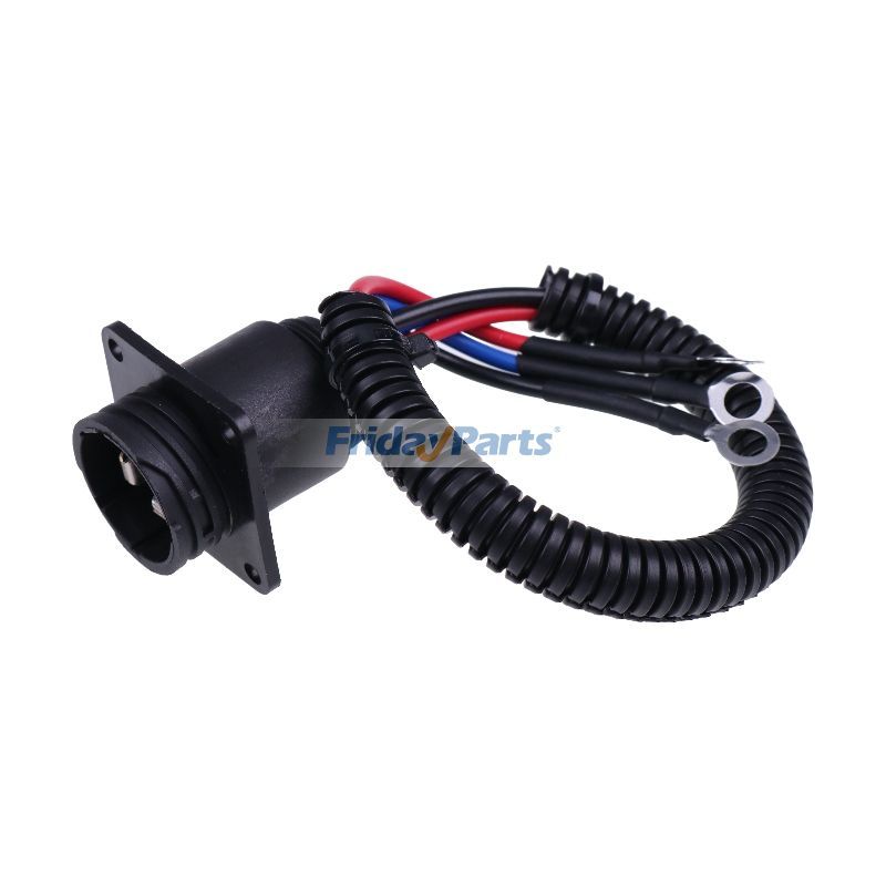 Toma de corriente RE48525 para tractor John Deere con motor 6076 (4055, 4255, 4455, 4555, 4755, 4955, 4560, 4760, 4960, 8560, 8760, 8960, 8570, 8770, 8870, 8970)