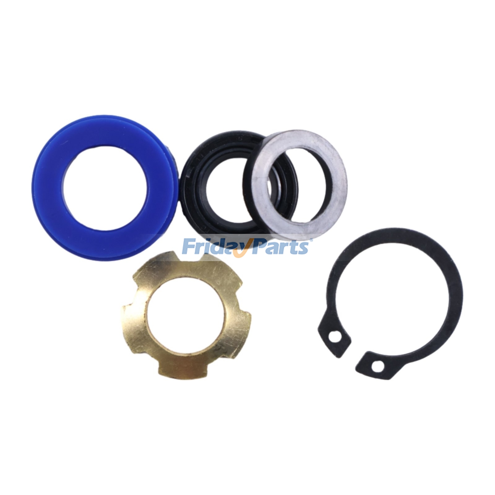Power Steering Cylinder Repair Kit compatible with Tractor