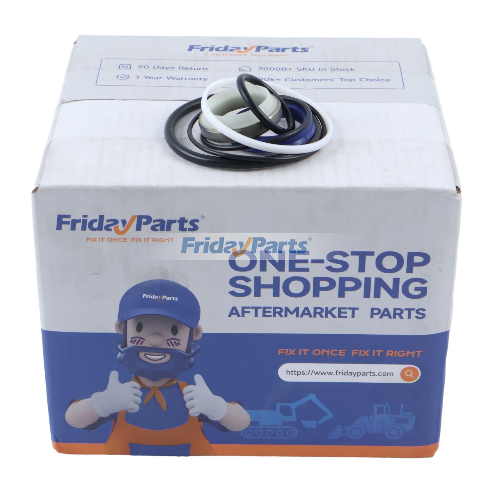 Power Steering Cylinder Seal Kit 1749798M91 for Massey Ferguson Tractor 285 275 245 255 230 265